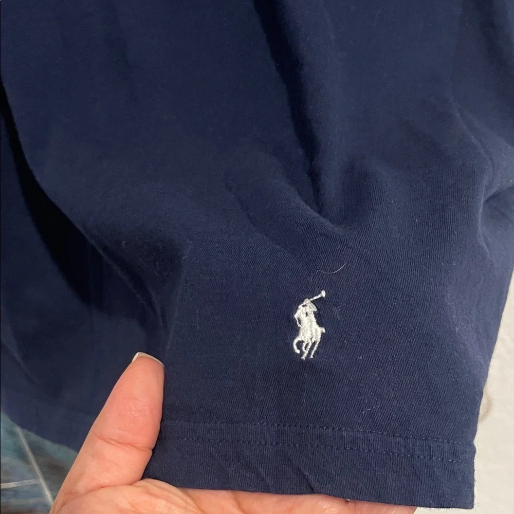 Polo by Ralph Lauren Men's Dark Blue Tee